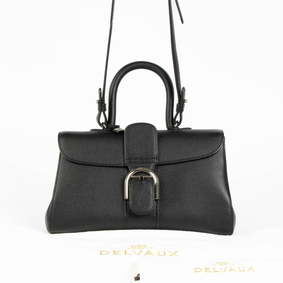 Shop this 100% authentic Delvaux Black Brillant East/West Mini at Labellov.com