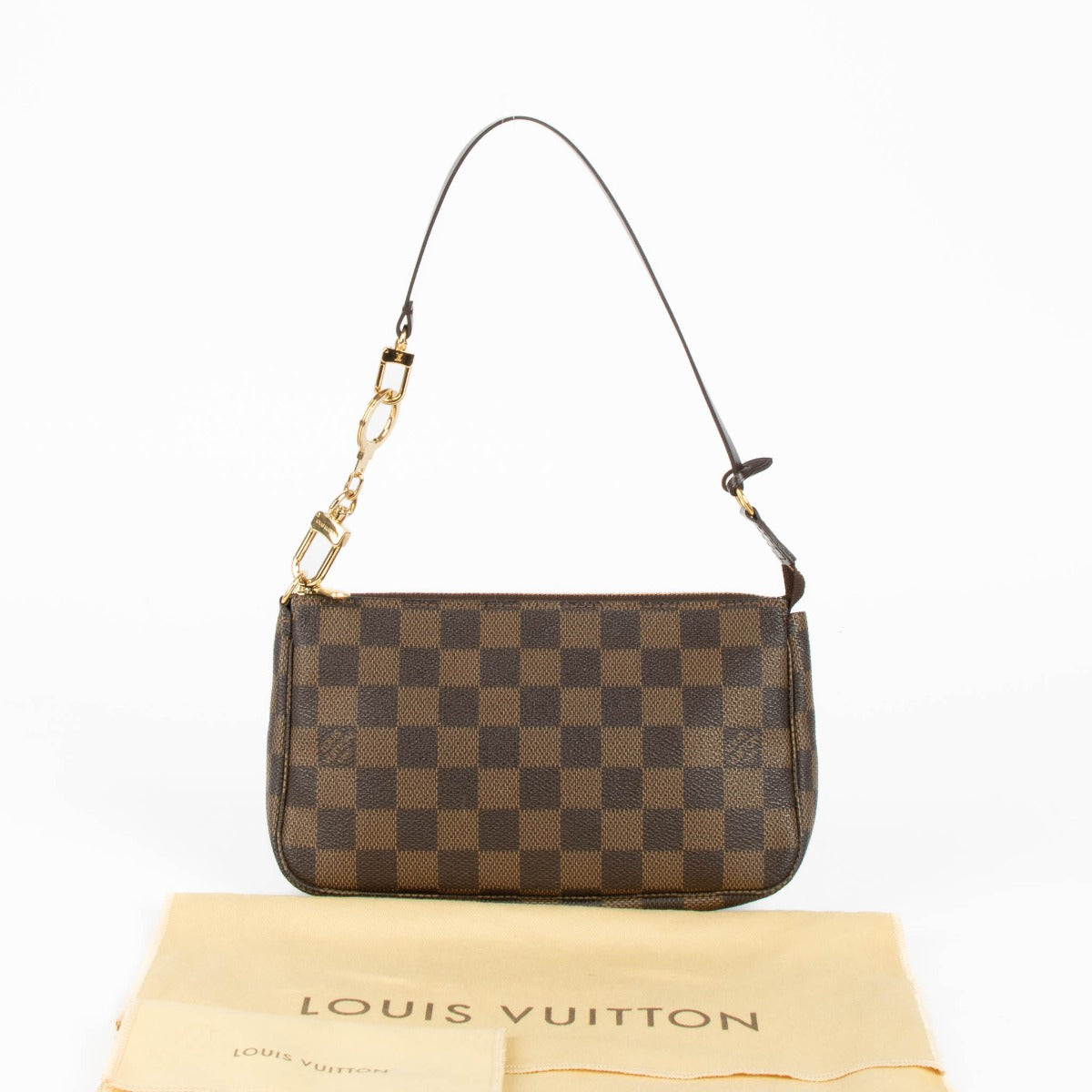 Shop this 100% authentic Louis Vuitton Damier Ebene Pochette Accessoires Bag at Labellov.com