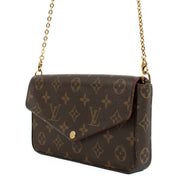 Shop 100% authentic second hand Louis Vuitton Monogram Pochette Félicie Shoulder bag on Labellov.com