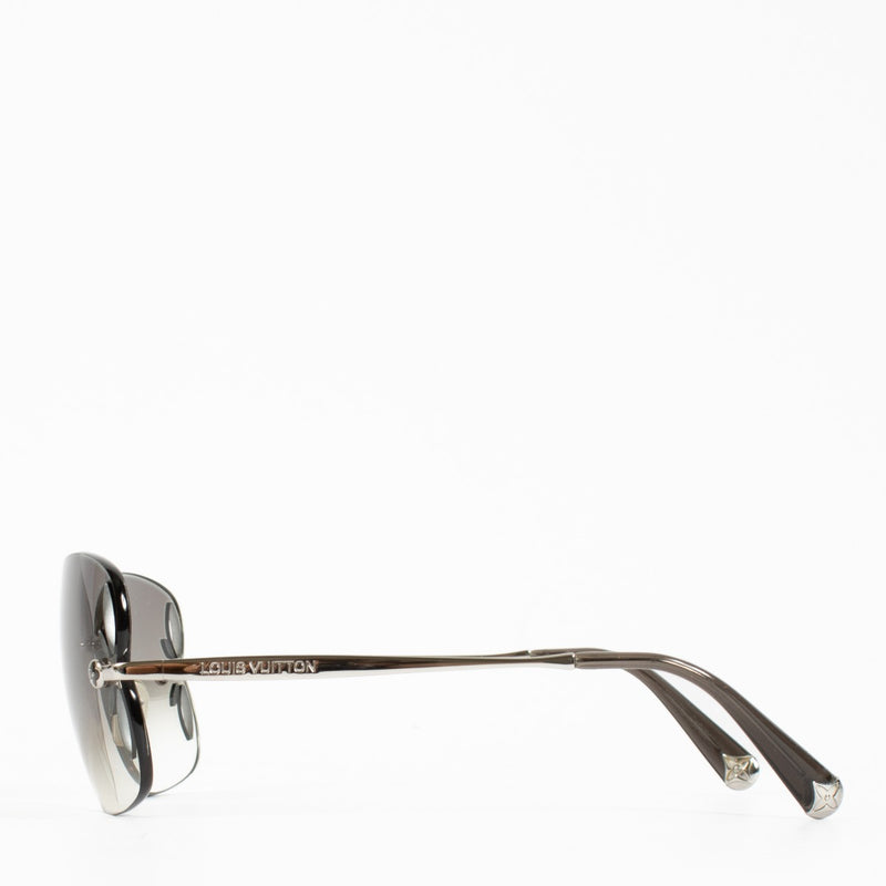 shop 100% authentic second hand Louis Vuitton Grey Sunglasses on Labellov.com