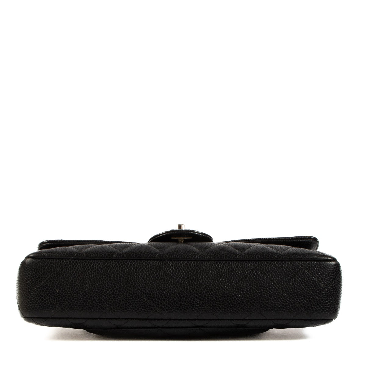 shop 100% authentic second hand Chanel Black Caviar Leather Small Classic Flap Bag on Labellov.com
