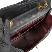 shop 100% authentic second hand Chanel Black Vintage Maxi Classic Flap Bag on Labellov.com
