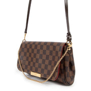 Shop now for your pre-loved, 100% authentic Louis Vuitton Monogram Favorite MM Damier Ebene Crossbody Bag at Labellov in Antwerp