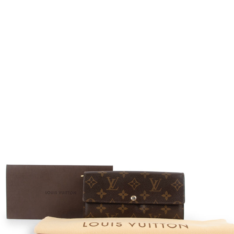 Shop now for your pre-loved, 100% authentic Louis Vuitton Sarah Monogram Wallet at Labellov in Antwerp