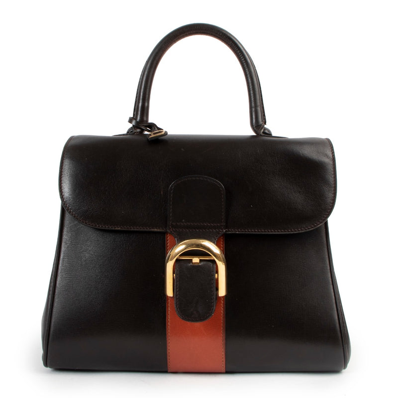Delvaux Vintage Brillant MM Bi-Colour Box Calf