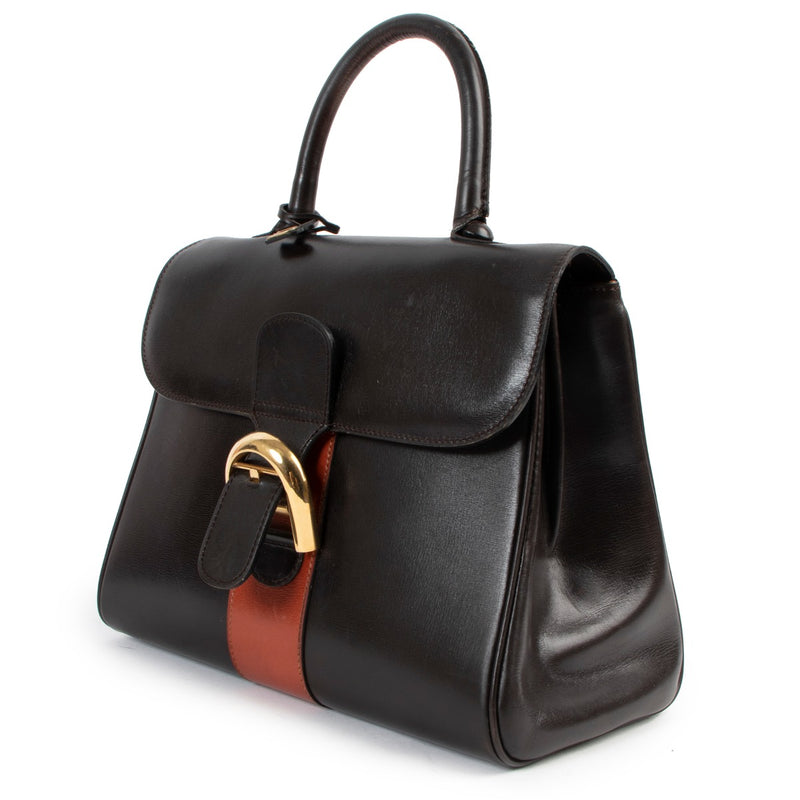 Delvaux Vintage Brillant MM Bi-Colour Box Calf