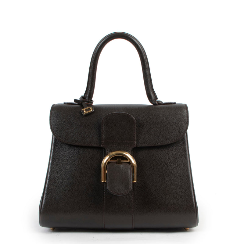 Delvaux Brown Brillant PM