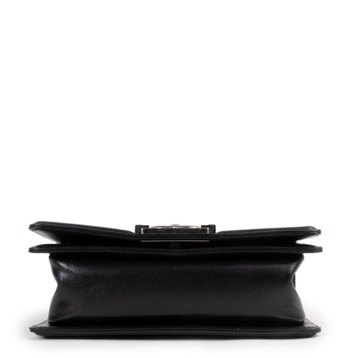 Chanel Black Quilted Lambskin Small Boy Bag