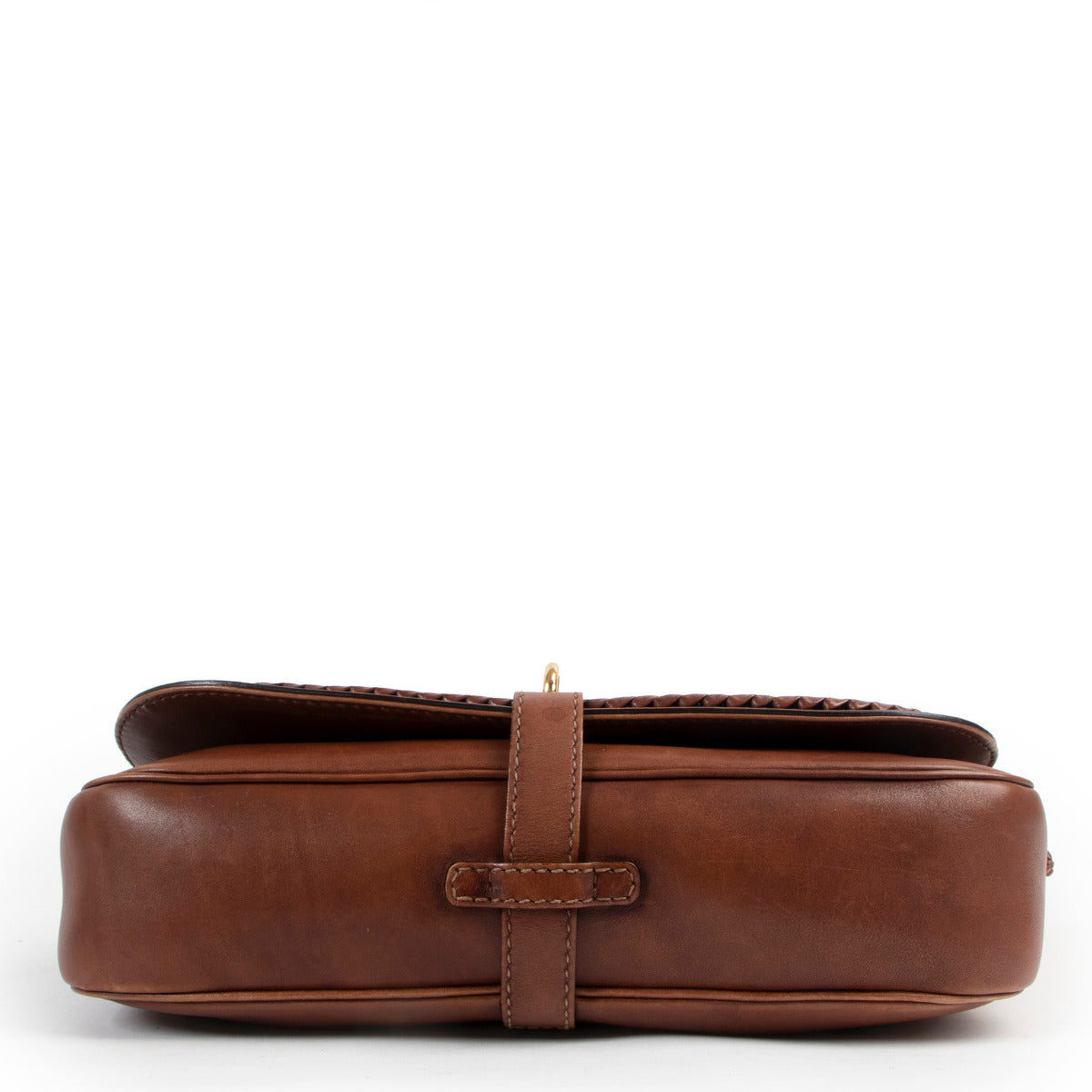 Gucci Brown Leather Medium Marrakech Crossbody