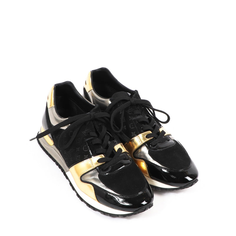 Louis Vuitton Monogram Kalfslederen Run Away Sneakers - Maat 41