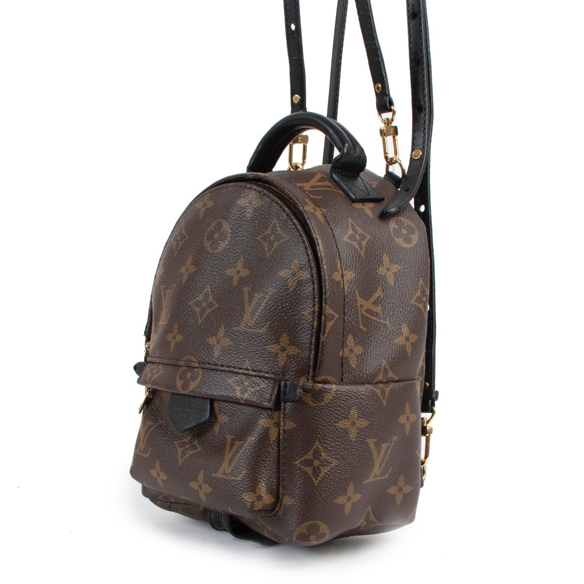 Shop safe online at Labellov in Antwerp this 100% authentic second hand Louis Vuitton Monogram Palm Springs Mini Backpack