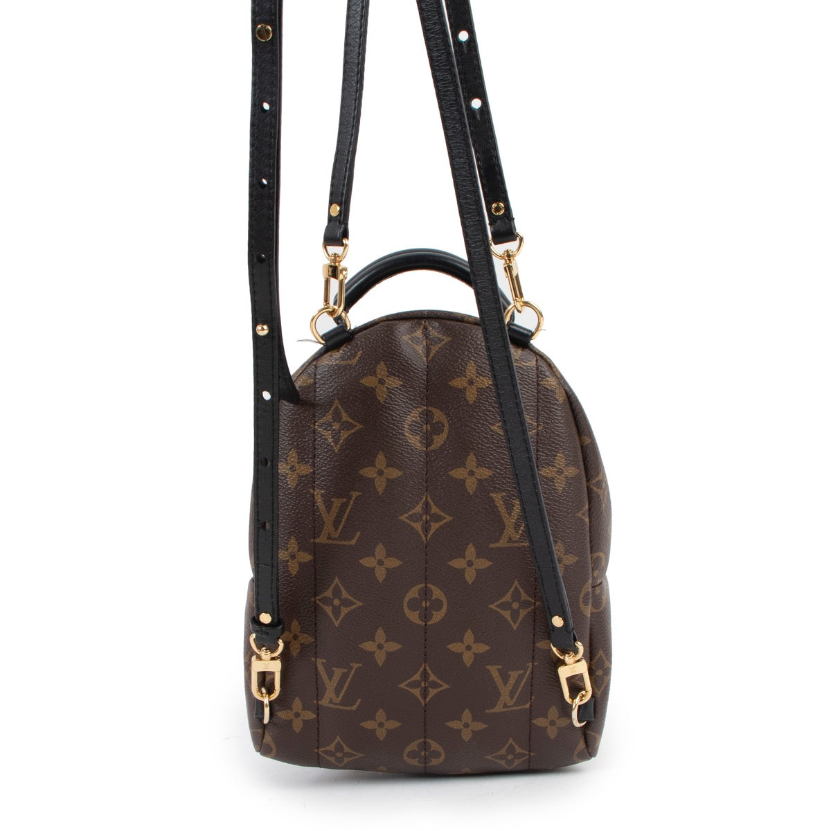 Shop safe online at Labellov in Antwerp this 100% authentic second hand Louis Vuitton Monogram Palm Springs Mini Backpack