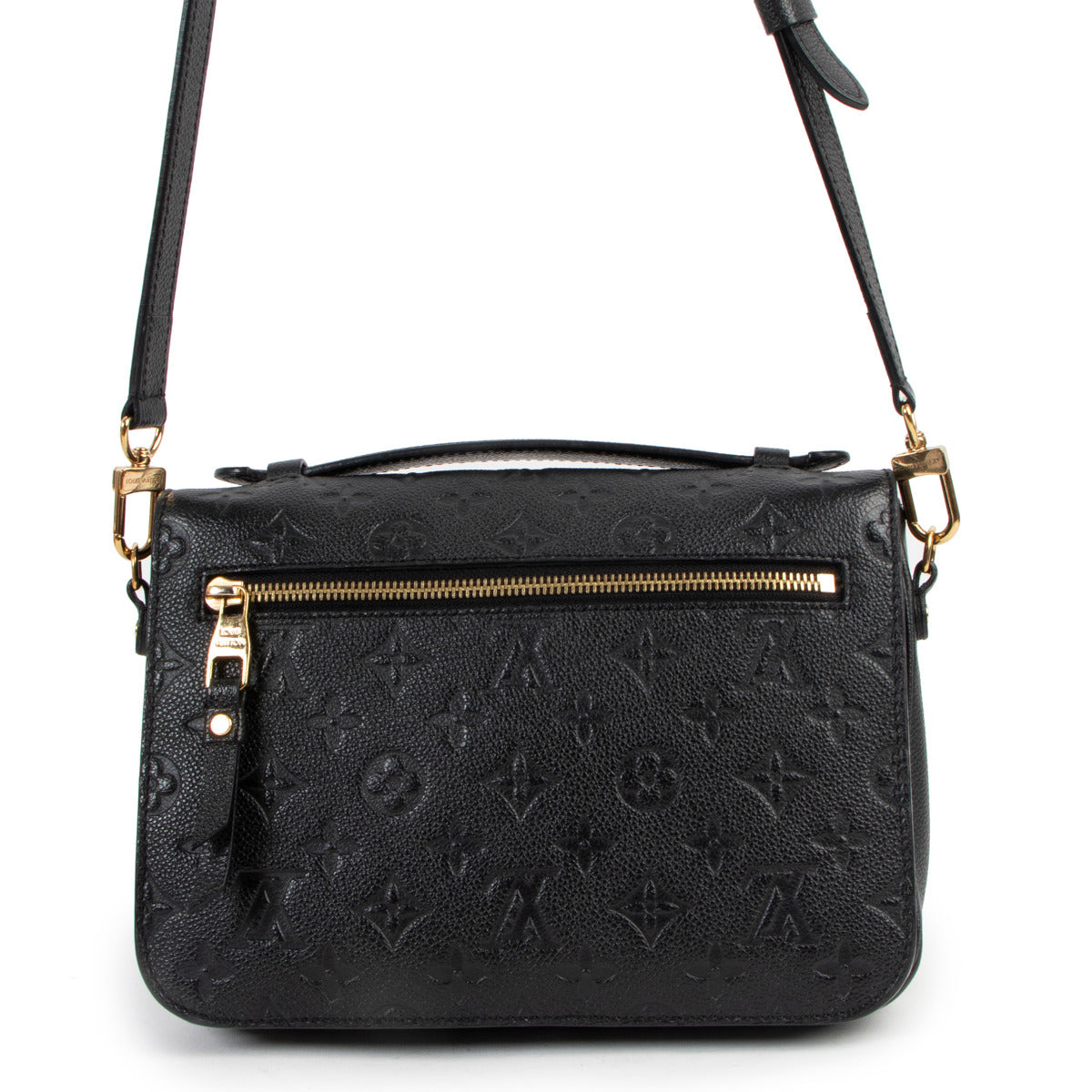 Louis Vuitton Black Pochette Métis Monogram Empreinte