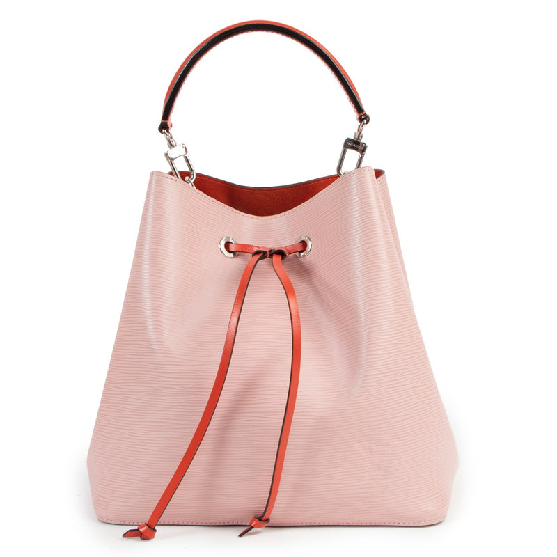 Buy online authentic second hand Louis Vuitton Pink Neonoe Shoulder Bag in very good condition at Labellov in Antwerp
