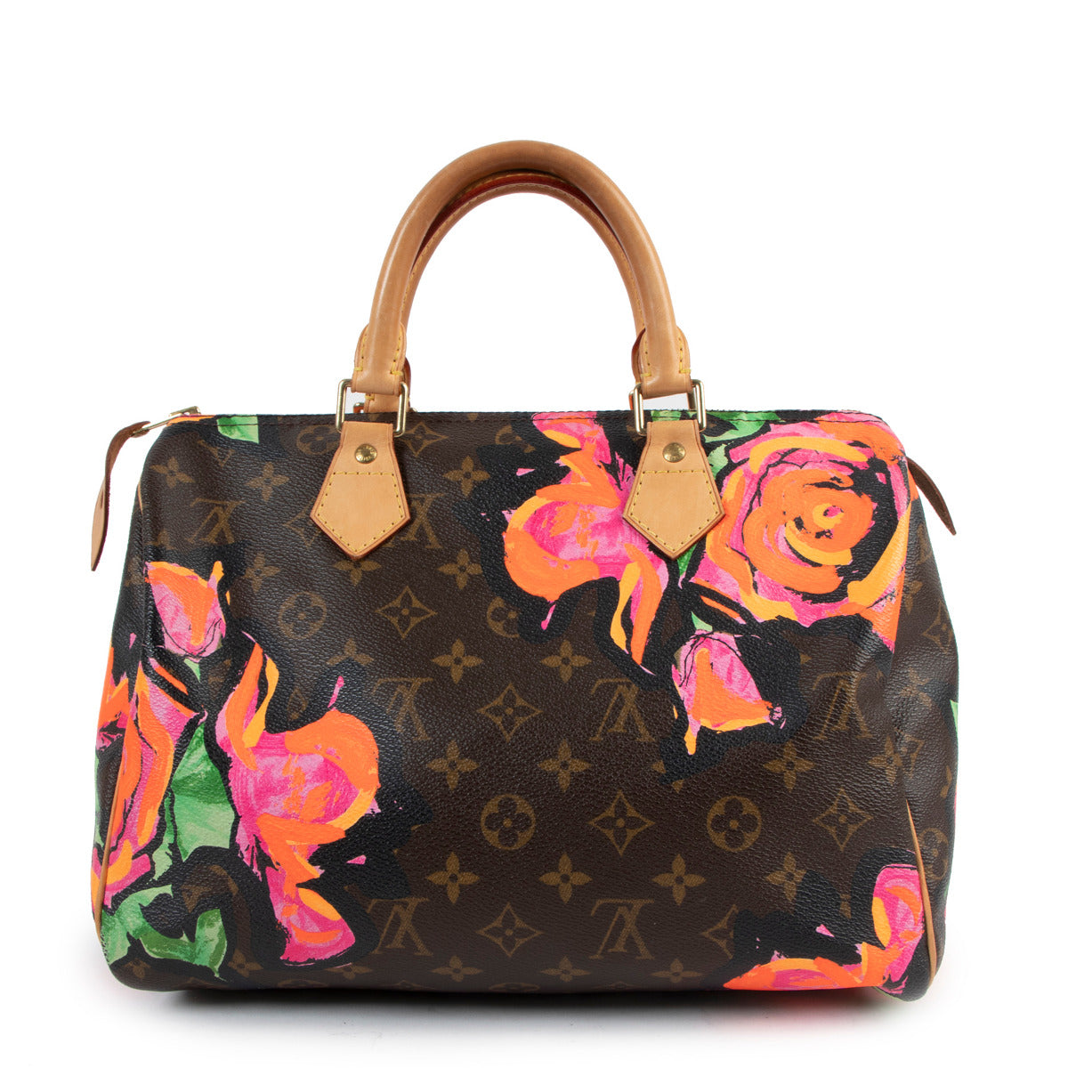 Louis Vuitton Limited Edition Speedy 30 Stephen Sprouse Roses
