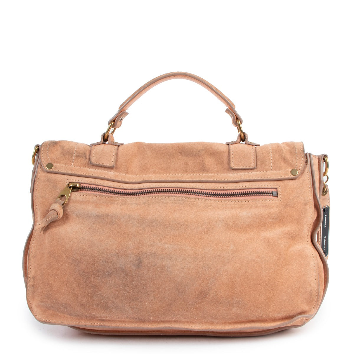 Proenza Schouler Pink Suede PS1 Tiny Shoulder Bag