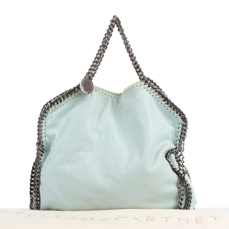 Shop safe online at Labellov in Antwerp this 100% authentic second hand Stella McCartney Baby Blue Falabella Shoulder Bag