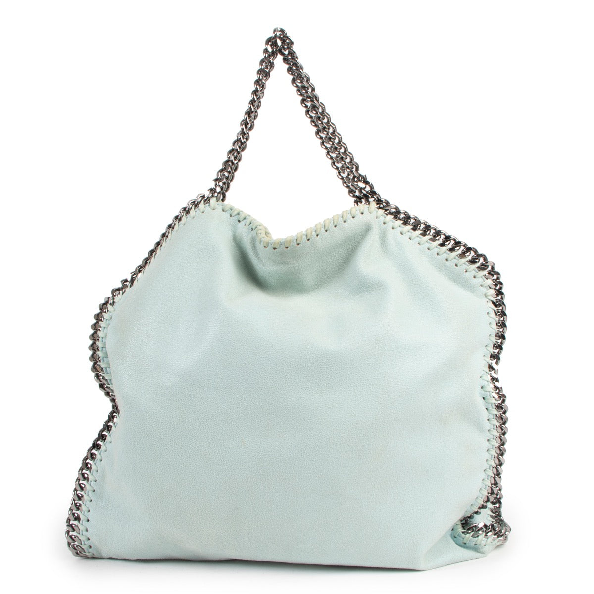Shop safe online at Labellov in Antwerp this 100% authentic second hand Stella McCartney Baby Blue Falabella Shoulder Bag