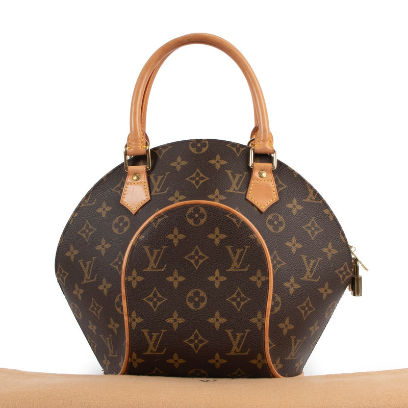 Shop safe online at Labellov in Antwerp this 100% authentic second hand Louis Vuitton Monogram Canvas Ellipse PM Top Handle