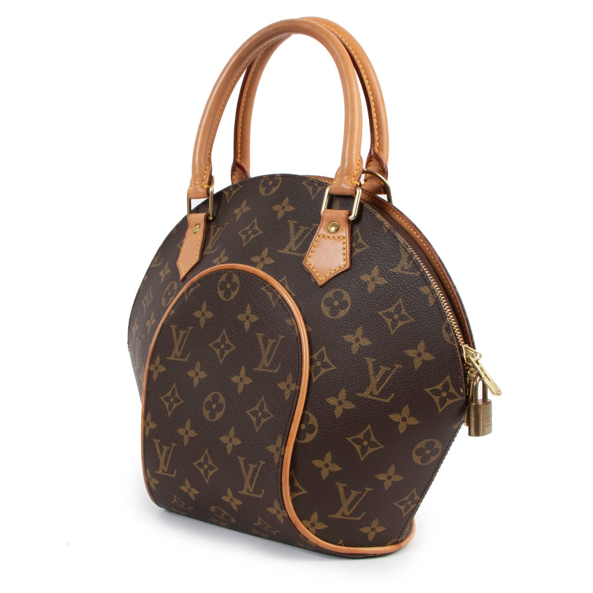 Shop safe online at Labellov in Antwerp this 100% authentic second hand Louis Vuitton Monogram Canvas Ellipse PM Top Handle