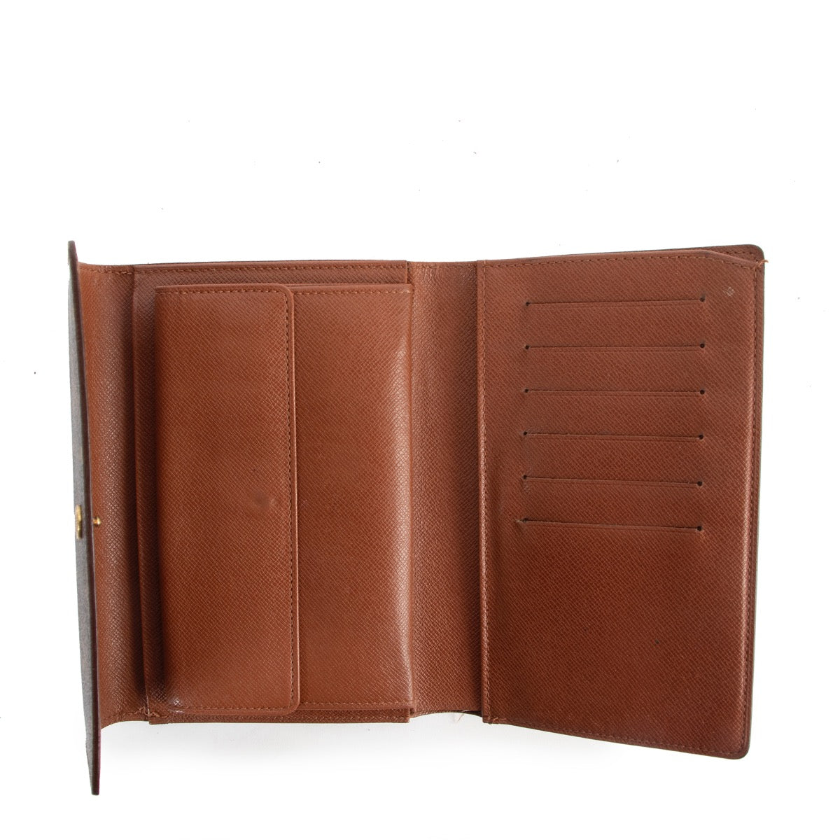 Shop safe online at Labellov in Antwerp this 100% authentic second hand Louis Vuitton Monogram Canvas Vintage Alexandra Wallet