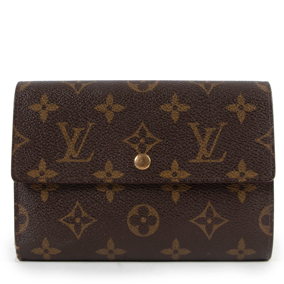 Shop safe online at Labellov in Antwerp this 100% authentic second hand Louis Vuitton Monogram Canvas Vintage Alexandra Wallet