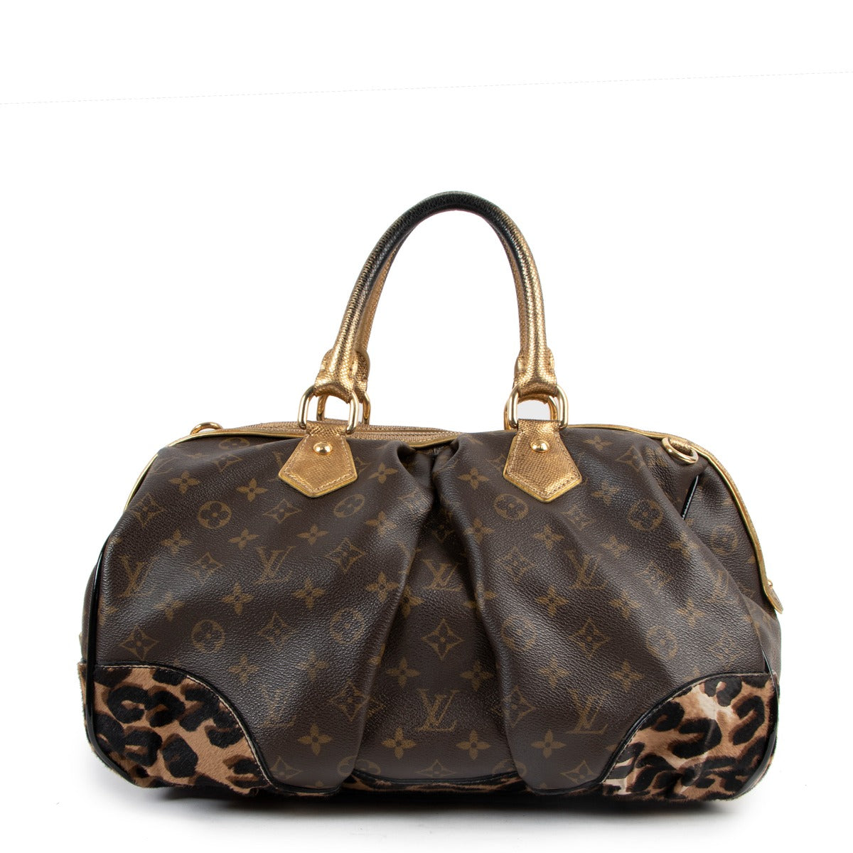 Louis Vuitton Limited Edition Monogram Leopard Stephen Bag