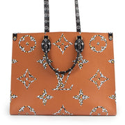 Shop safe online at Labellov in Antwerp this 100% authentic second hand Louis Vuitton Limited Edition Jungle OnTheGo GM Tote Bag