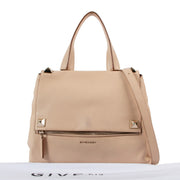 Givenchy Nude Pandora Studded Shoulder Bag