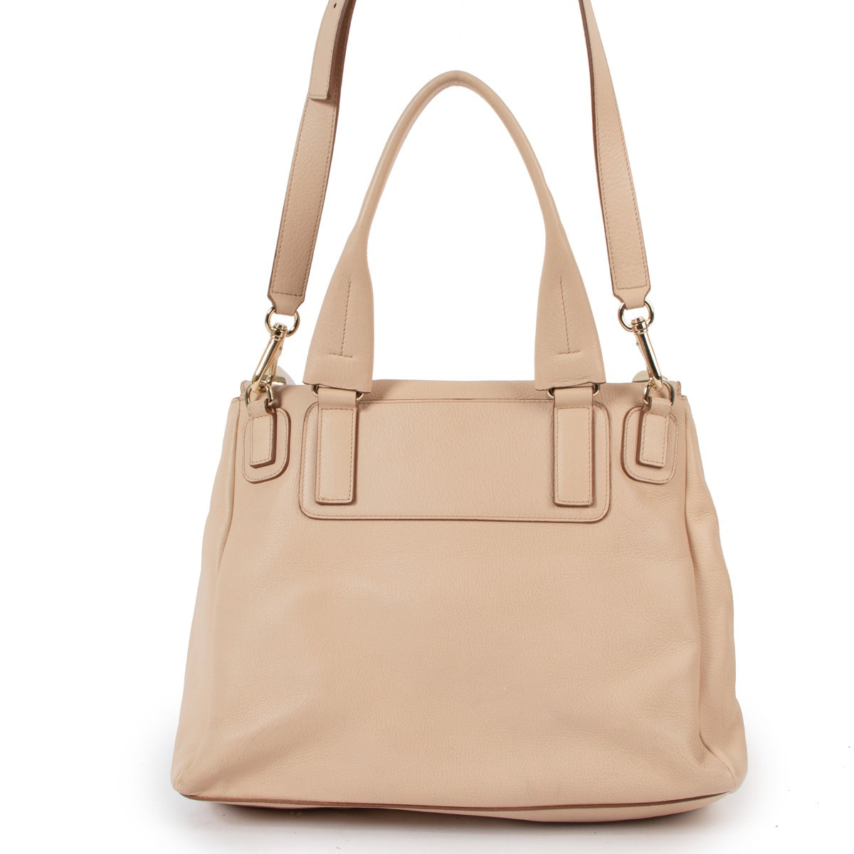 Givenchy Nude Pandora Studded Shoulder Bag