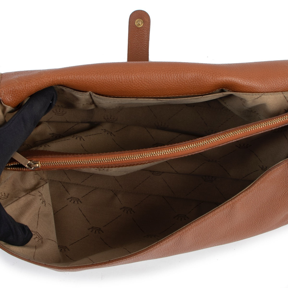 Shop now for your pre-loved, 100% authentic Delvaux Colette GM Brandy Shoulder Bag, at Labellov.