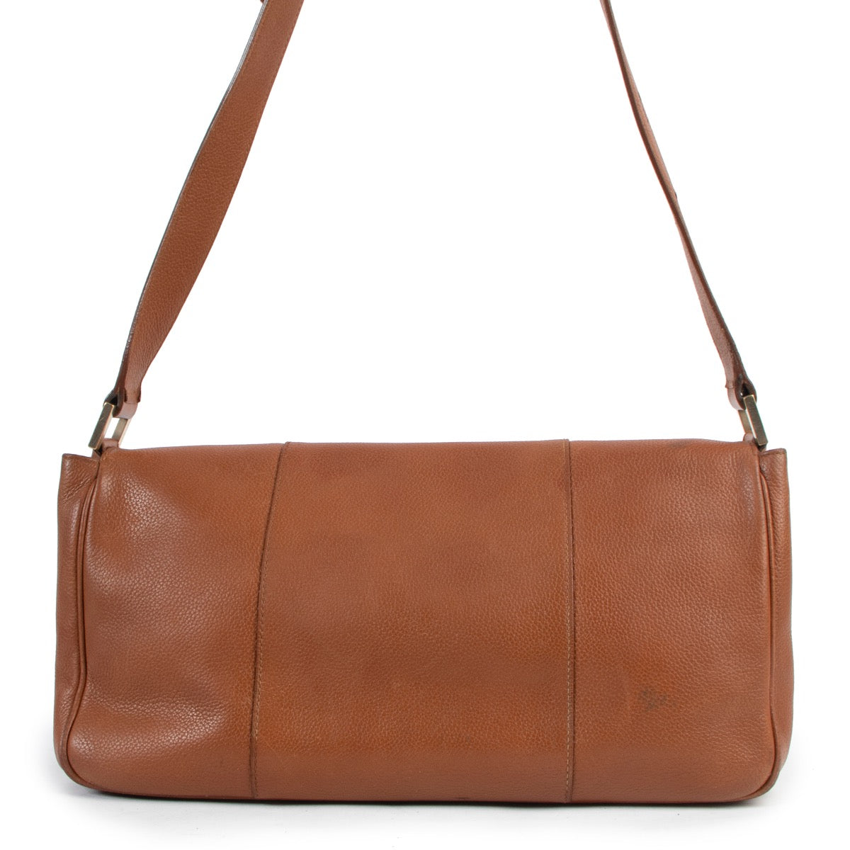 Shop now for your pre-loved, 100% authentic Delvaux Colette GM Brandy Shoulder Bag, at Labellov.