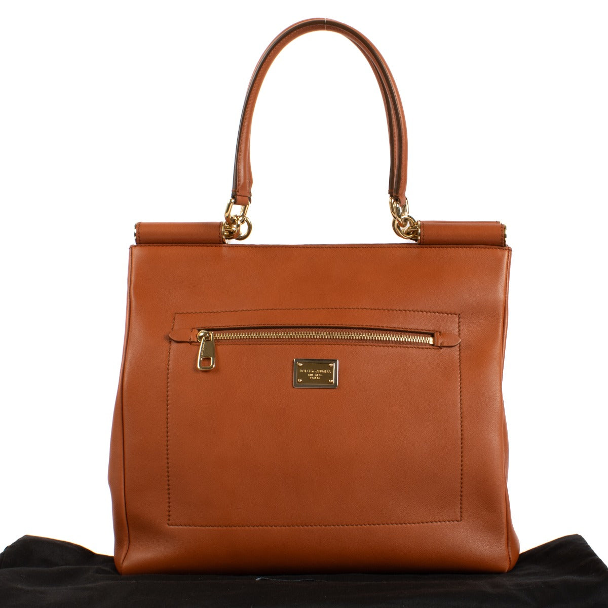 Dolce & Gabbana Front Pocket Sicily Tote Bag