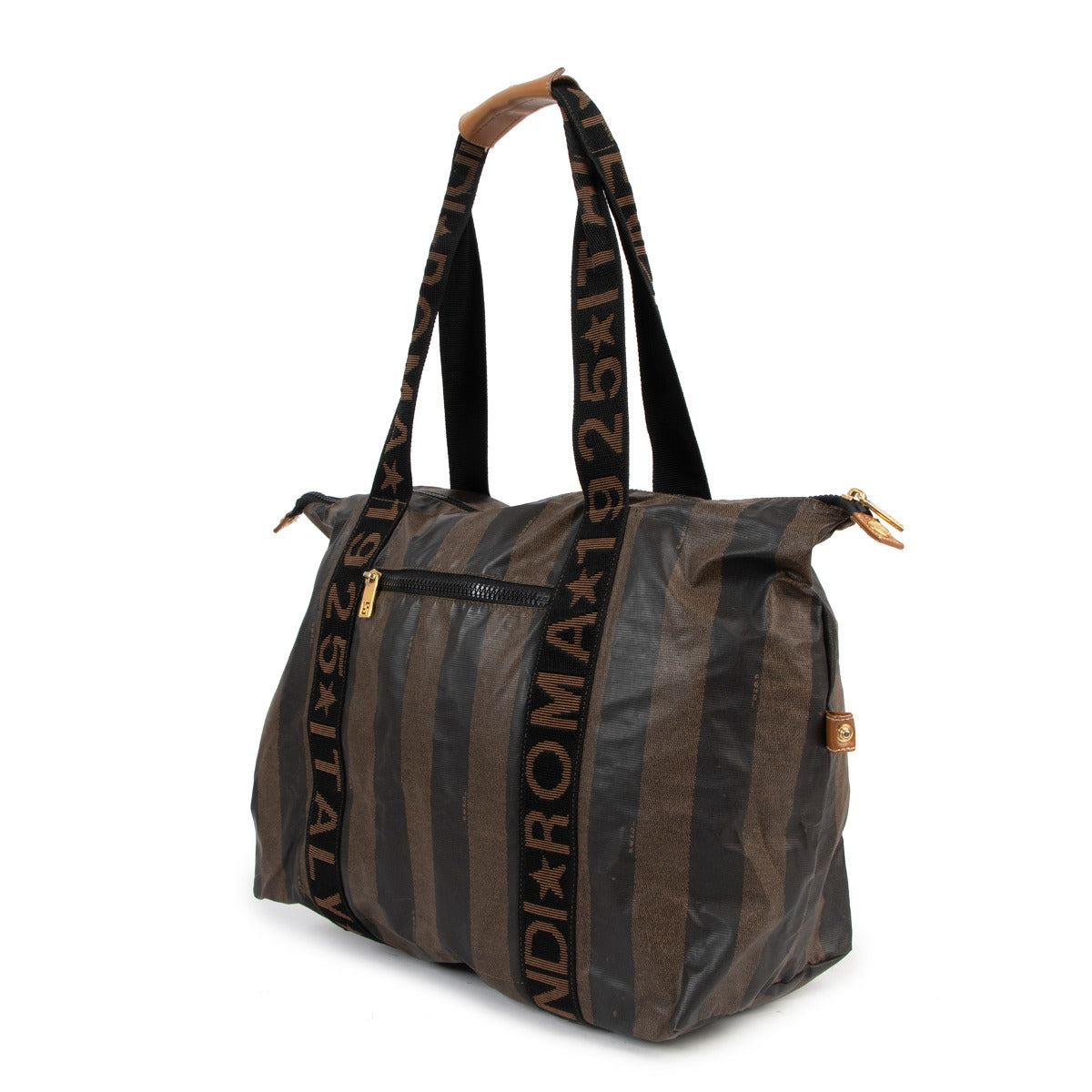 Fendi Pequin Roma 1925 Tote Bag