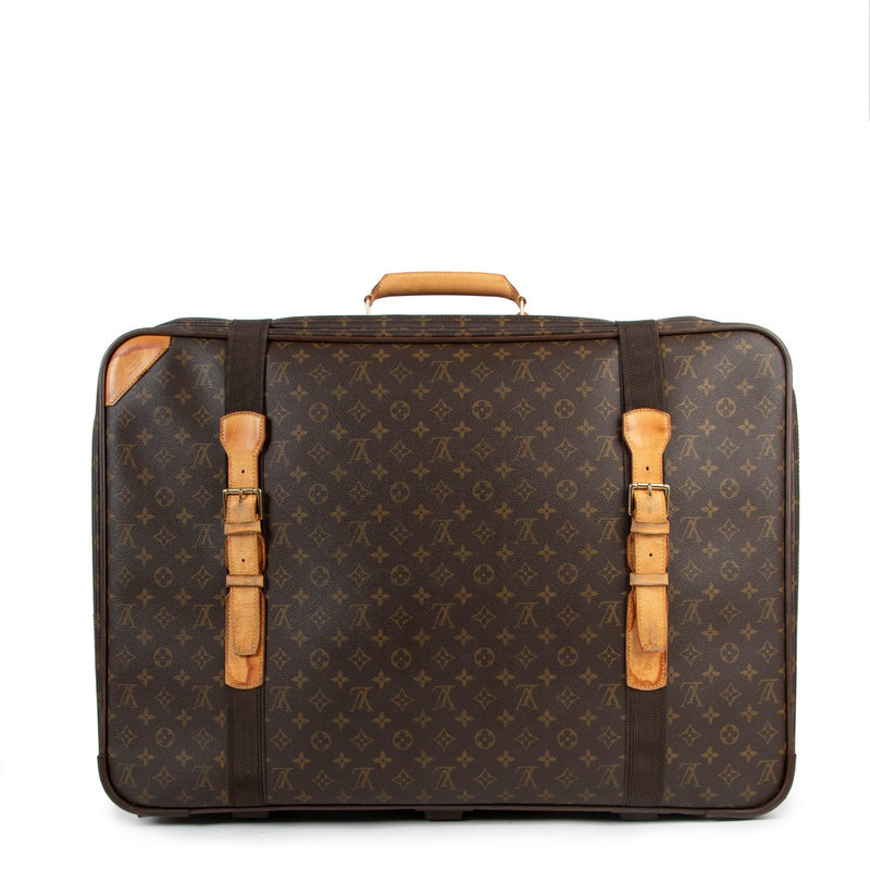 Louis Vuitton Satalitte 70 Monogram Canvas Suitcase Travel Bag