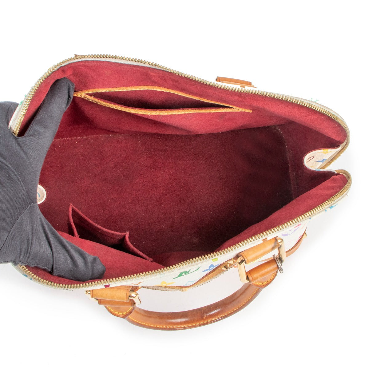 Buy online authentic second hand Louis Vuitton Multicolor Monogram Alma Bag in very good condition at Labellov in Antwerp