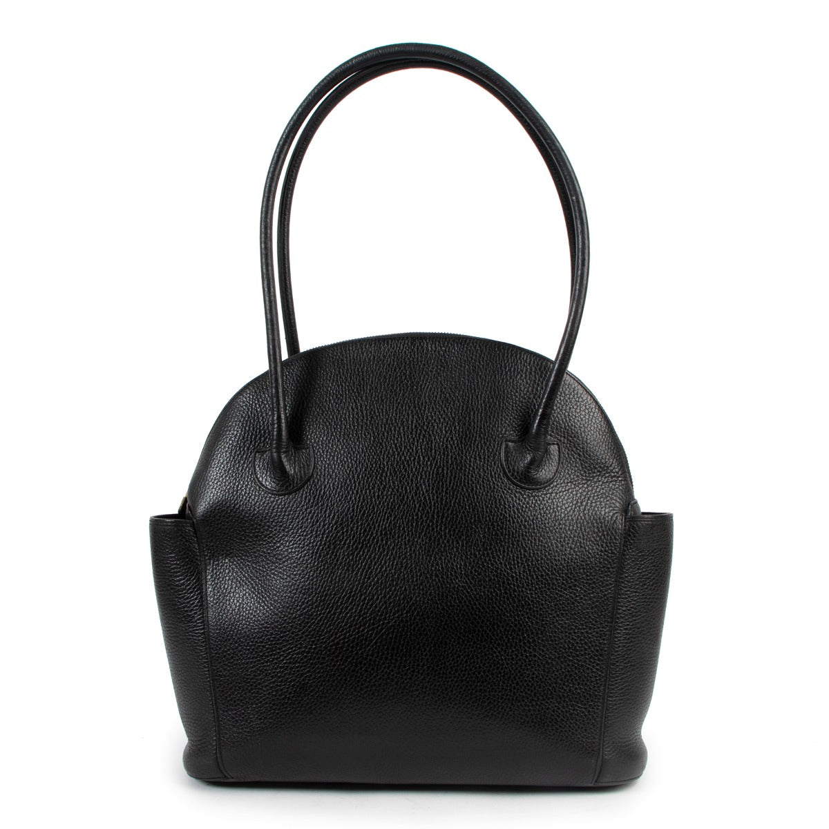 Delvaux Black Mousson Shoulder Bag