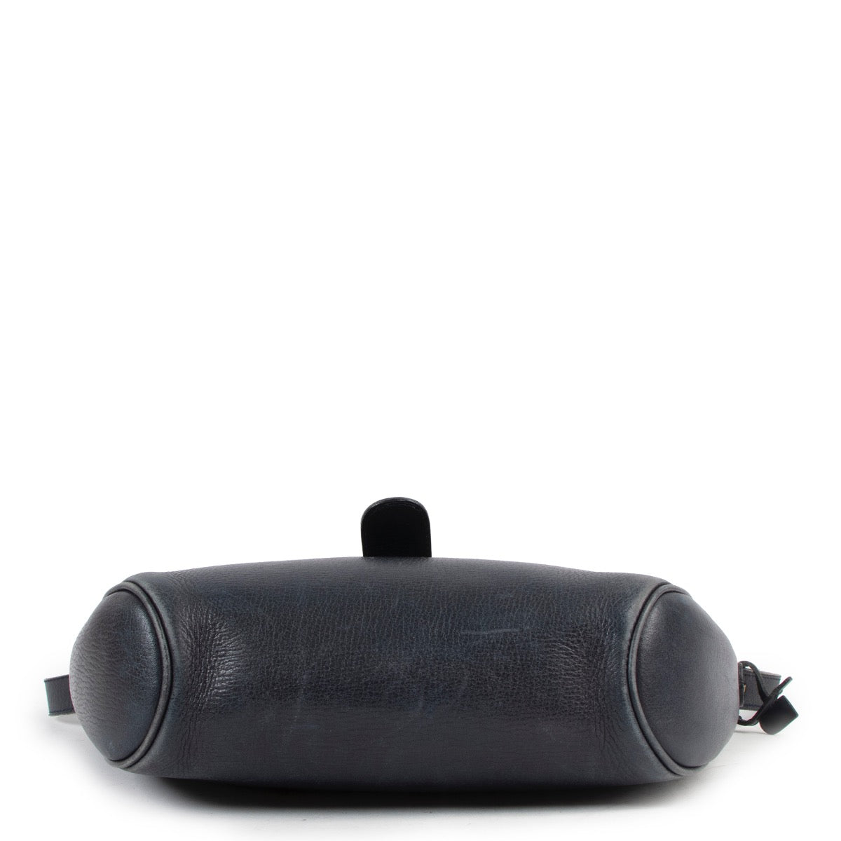 Buy online authentic second hand Delveaux Blue Leather Crossbody in good condition at Labellov in Antwerp