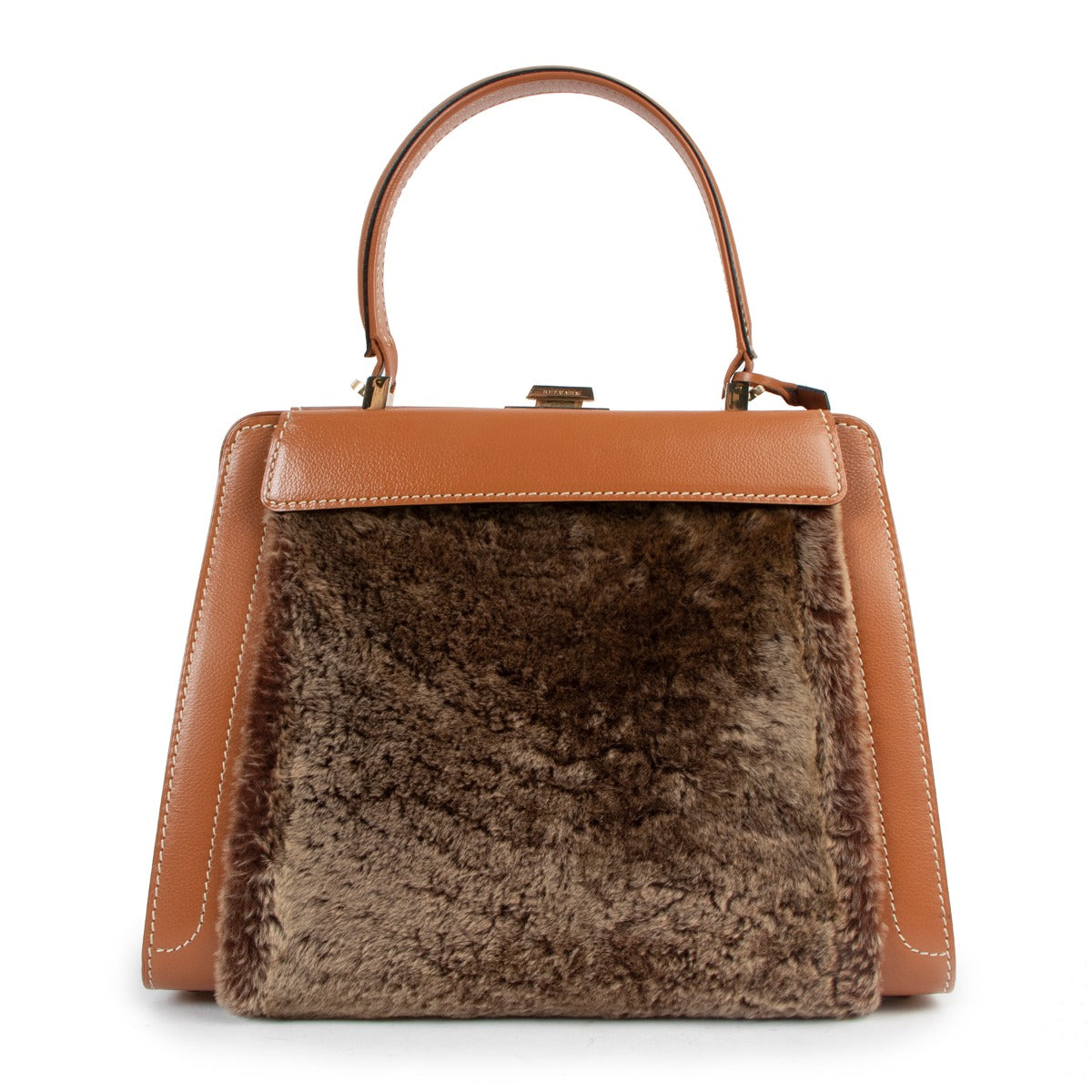 shop authentic second hand vintage Delvaux illusion handbag at labellov