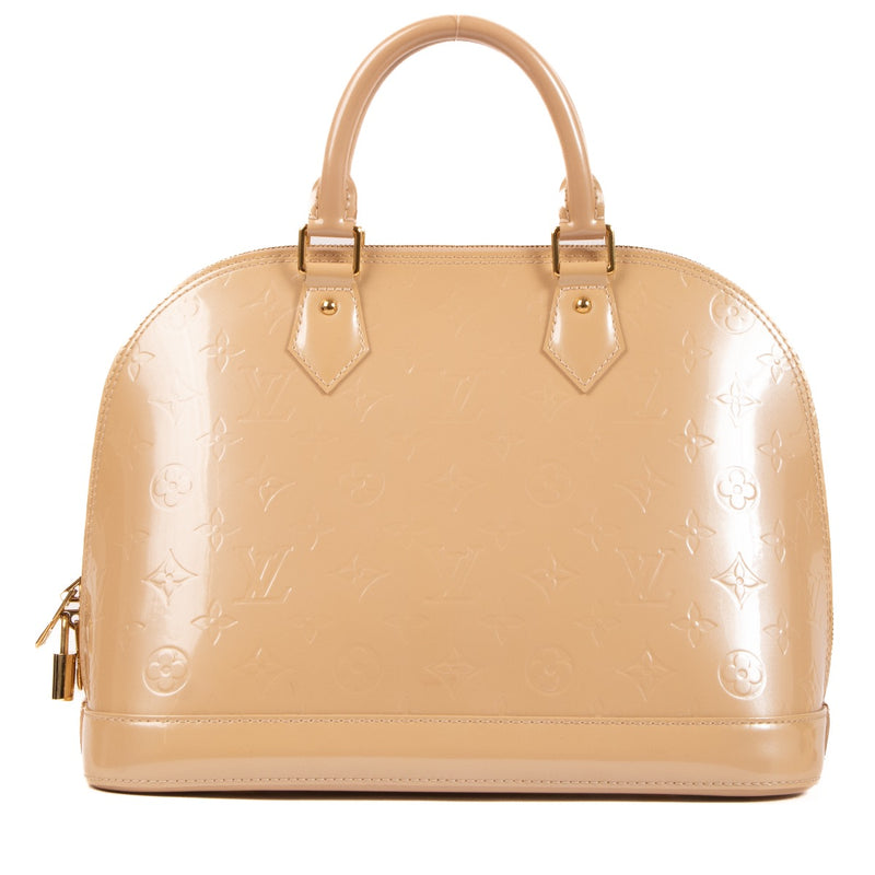 Shop 100% authentic second-hand Louis Vuitton Rose Florentine Monogram Vernis Alma PM on Labellov.com