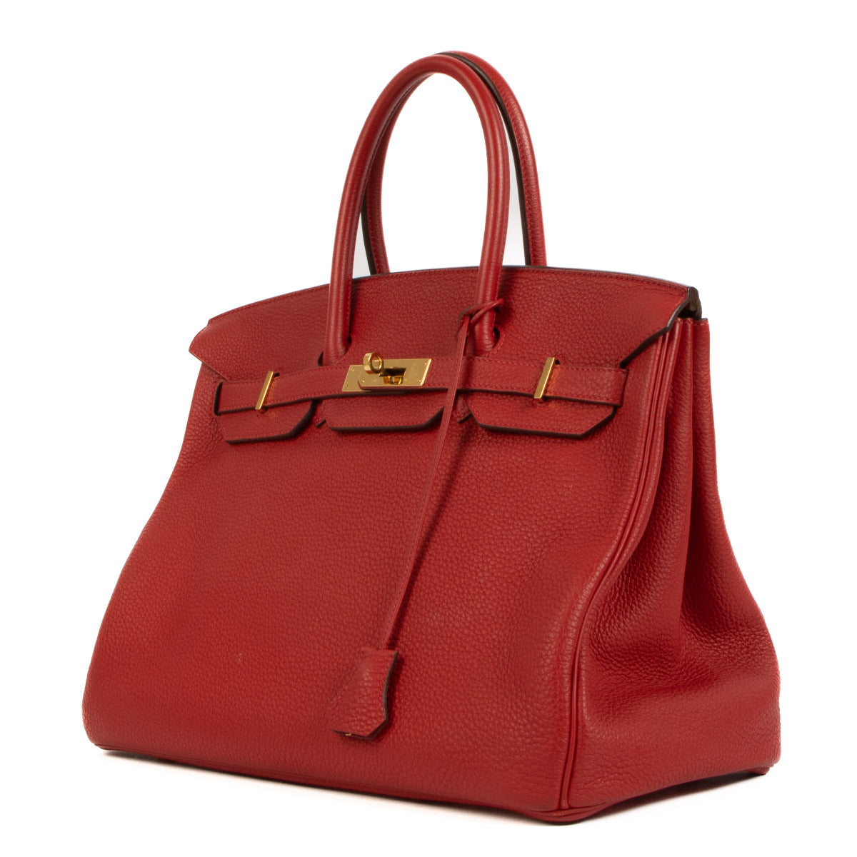 Hermès Birkin 35 Rouge Casaque Togo GHW for the best price available on secondhand luxury