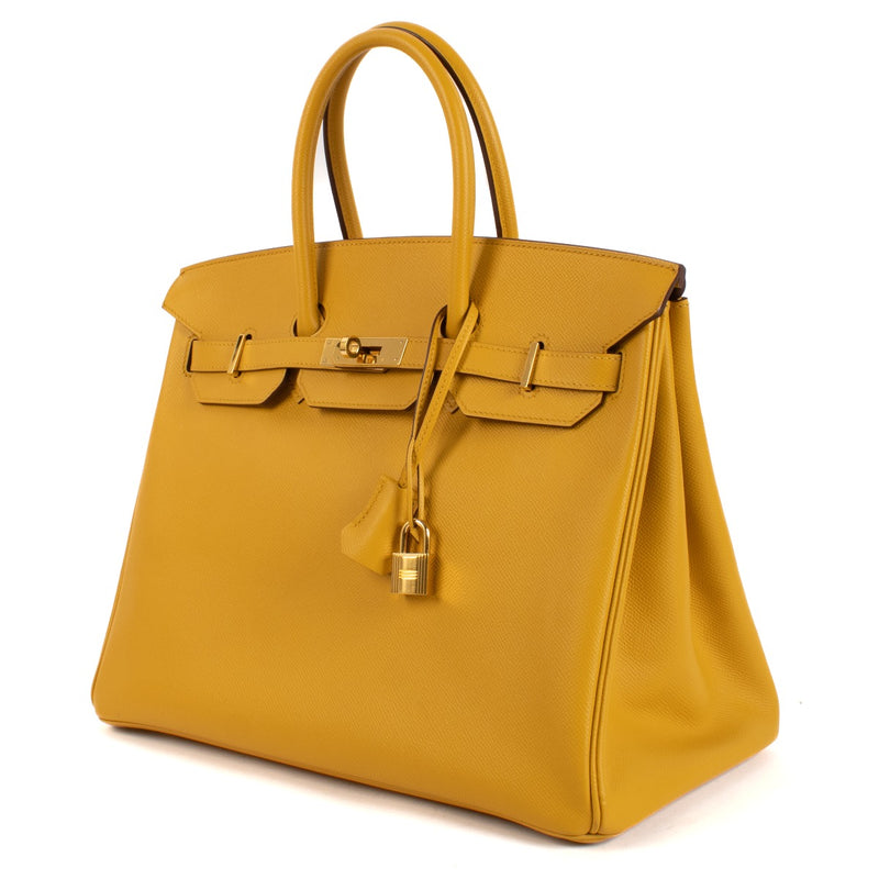 Hermès Birkin 35 Soleil Epsom GHW