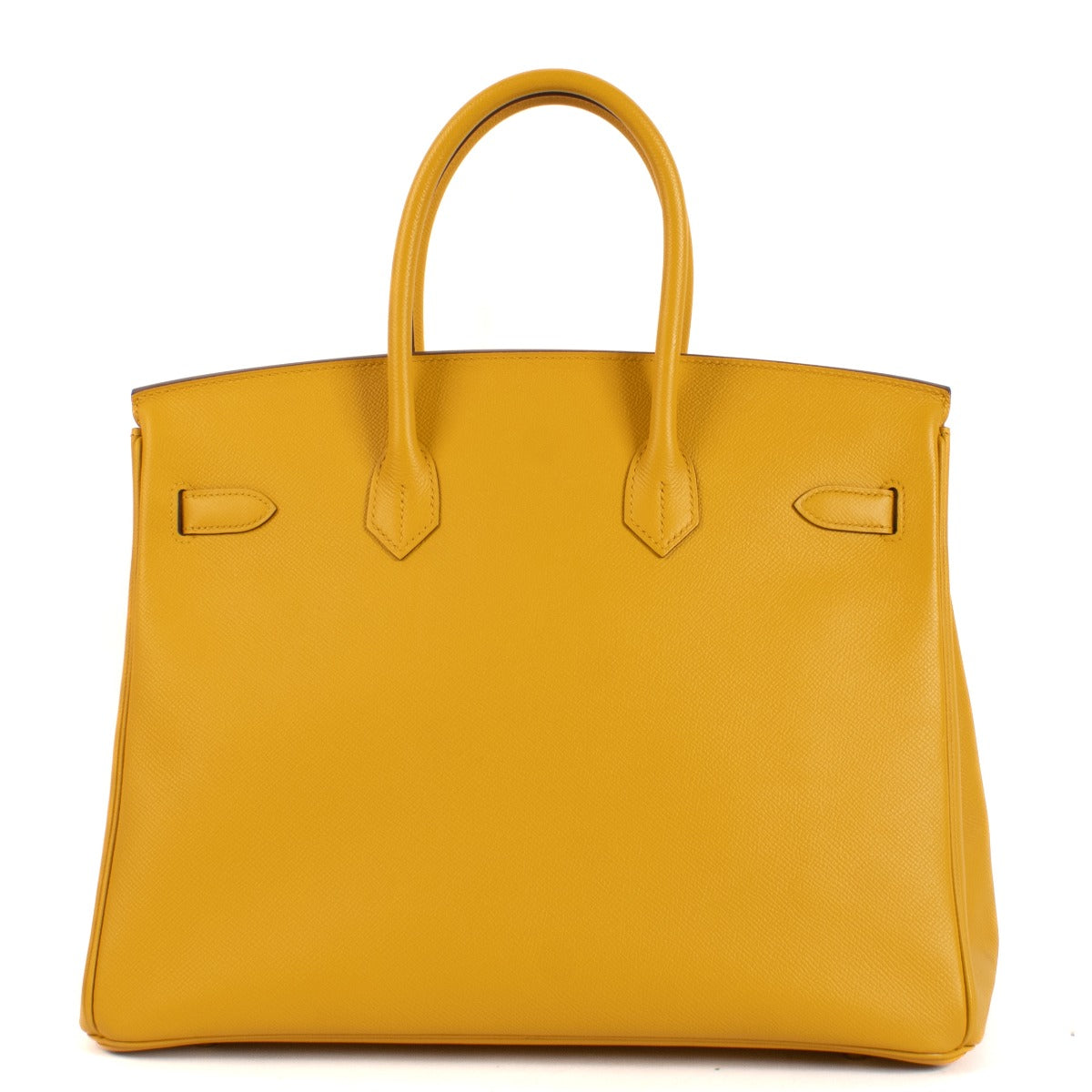 Shop authentic second hand vintage Hermès Birkin 35 Soleil Epsom GHW