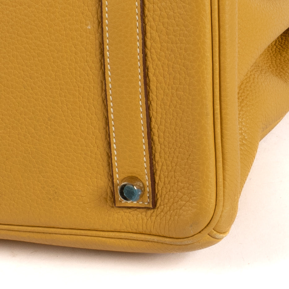 Hermès Birkin 35 Curry Taurillon Clemence GHW