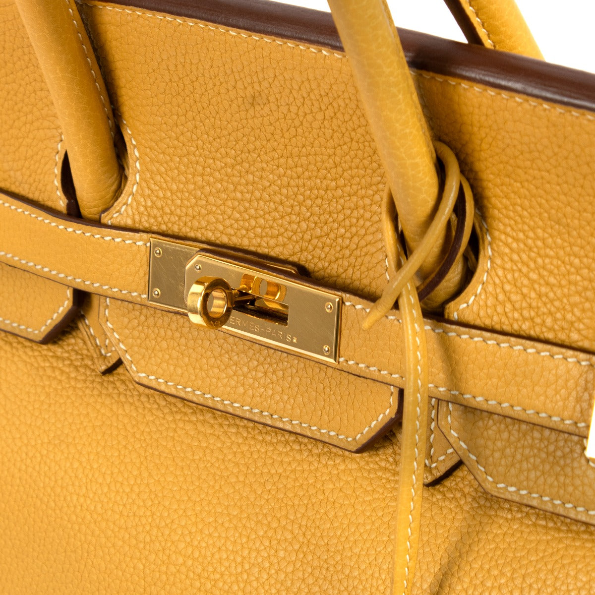Hermès Birkin 35 Curry Taurillon Clemence GHW