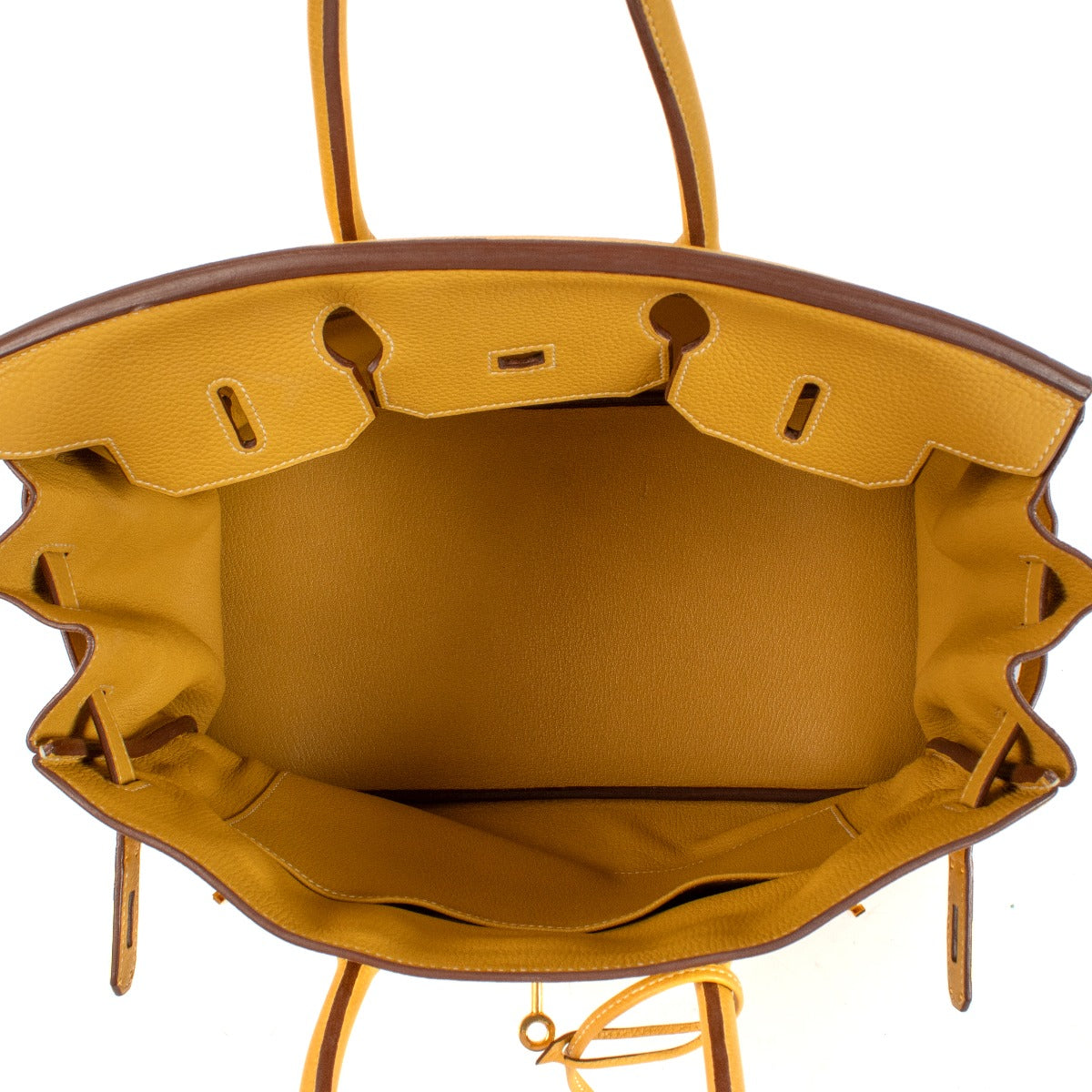 Hermès Birkin 35 Curry Taurillon Clemence GHW