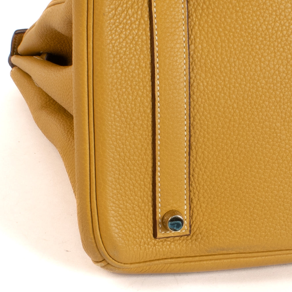Hermès Birkin 35 Curry Taurillon Clemence GHW