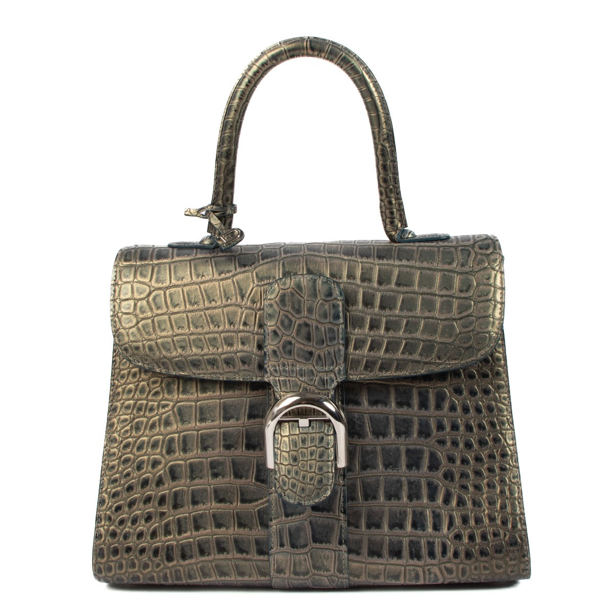 Delvaux Brillant MM Porosus Brillant Magma