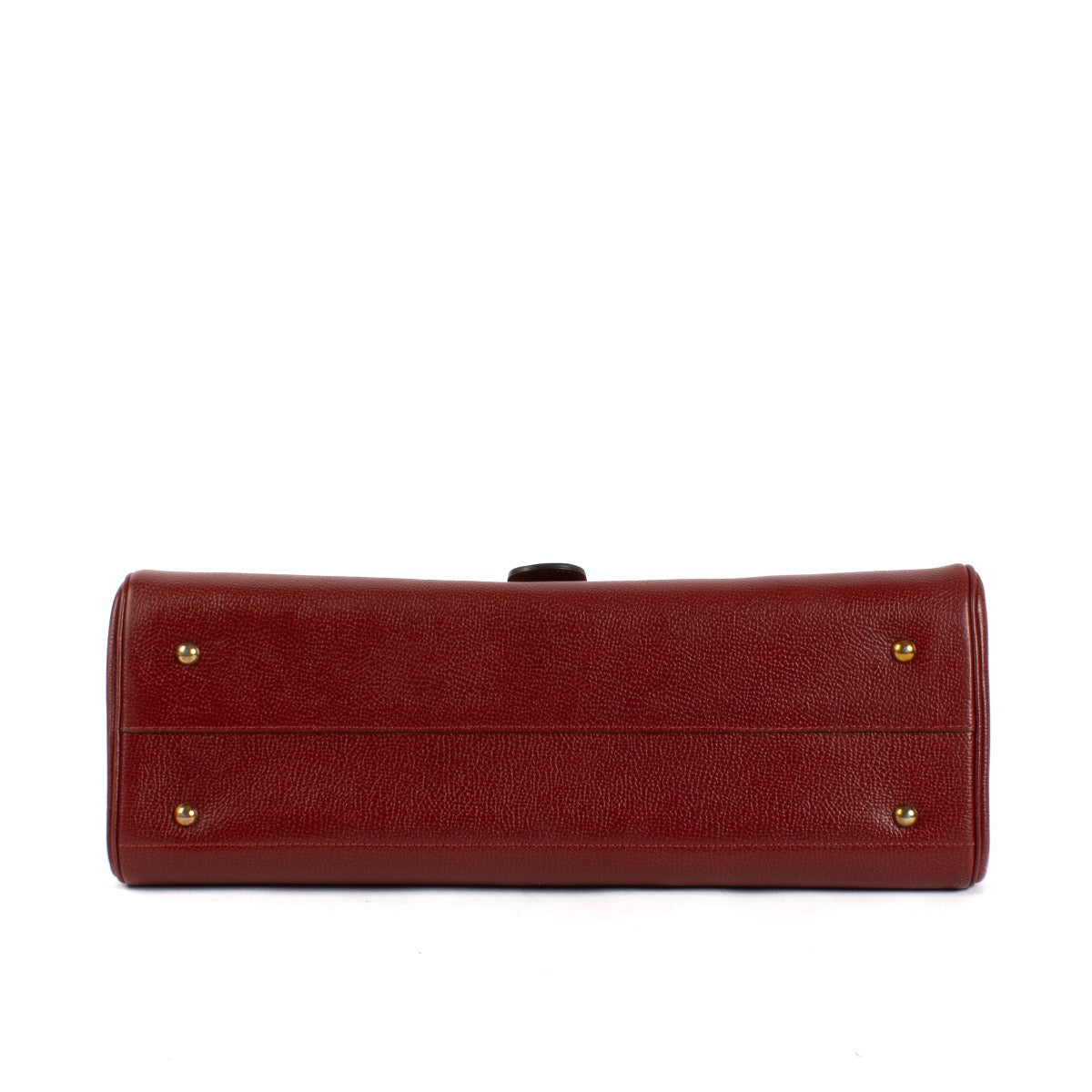 Shop safe online at Labellov in Antwerp, Brussels and Knokke this 100% authentic second hand Delvaux Red Leather Brillant Briefcase