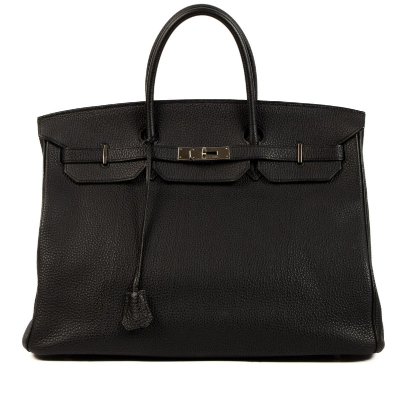 Hermès 2006 Birkin 40 Black Taurillon Clemence